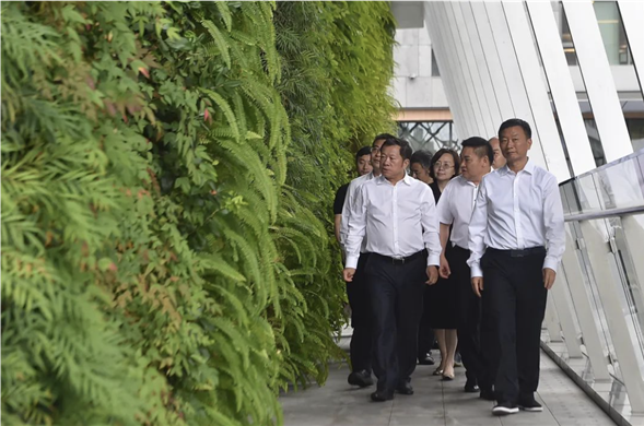 四川天府新区党工委书记周先毅带队调研壹定发最新官方网站集团